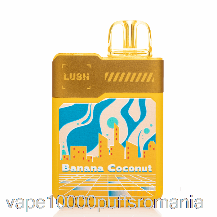 Vape Romania Digiflavor X Geek Bar Lush 20k Banane De Unică Folosință Nucă De Cocos